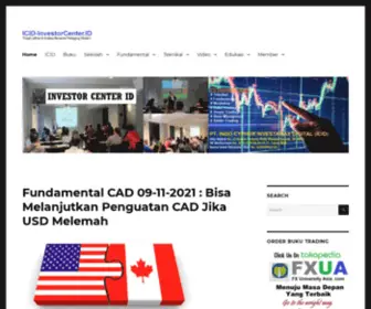 Investorcenter.id(Pusat Latihan & Analisa Bersama Pedagang Modern) Screenshot