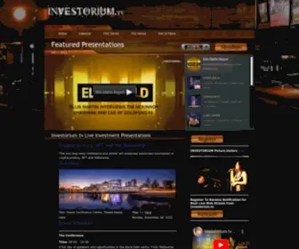 Investorium.tv(Investorium) Screenshot