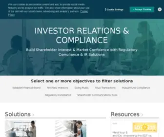 Investorroom.com(Filing) Screenshot