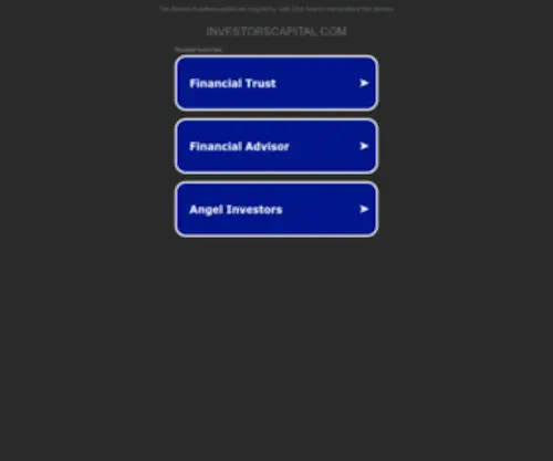 Investorscapital.com Screenshot