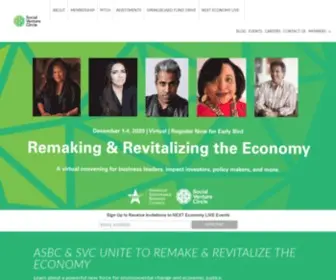 Investorscircle.net(Social Venture Circle & the American Sustainable Business Council) Screenshot