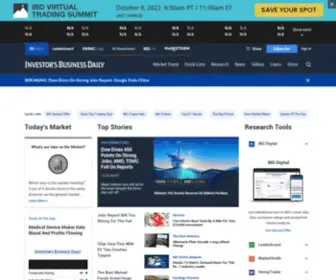 Investors.com(Stock Investment Research & Education) Screenshot