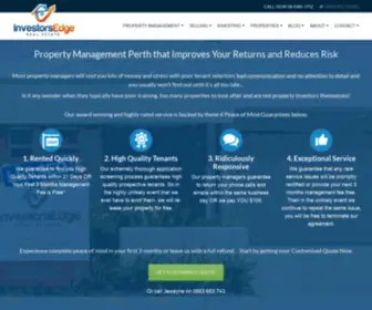 Investorsedge.com.au(Investors Edge Real Estate) Screenshot