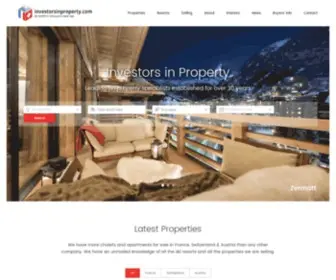 Investorsinproperty.com(Ski properties for sale) Screenshot