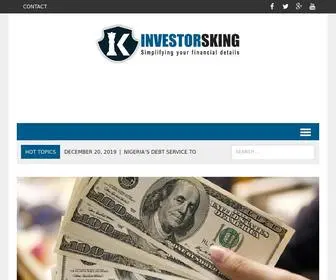 Investorsking.com(News About Nigeria) Screenshot