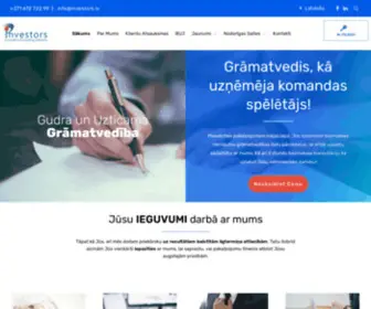 Investors.lv(Kvalitatīvas grāmatvedības pakalpojumi) Screenshot