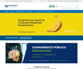 Investparana.org.br(Paraná) Screenshot