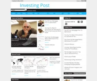 Investpost.org(Investing Post) Screenshot