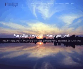 Investpwm.com(Paradigm Wealth Management) Screenshot