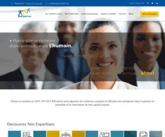 Investrh.ma(INVEST Rh Cabinet de Recrutement et Conseil RH) Screenshot