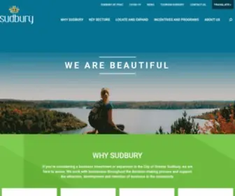 Investsudbury.ca(Invest Sudbury) Screenshot