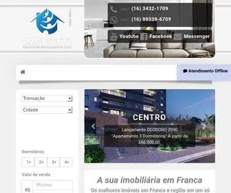 Investtifranca.com.br(Imobiliária em Franca) Screenshot