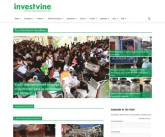 Investvine.com(Business, Travel, and Lifestyle) Screenshot