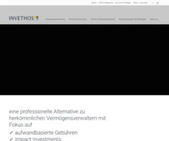 Invethos.ch(Invethos AG) Screenshot