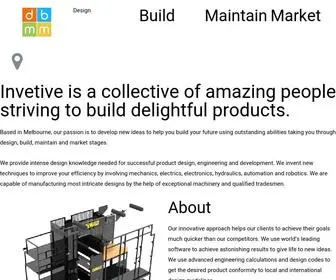 Invetive.com.au(Design, Build, Maintain, Market in Melbourne) Screenshot