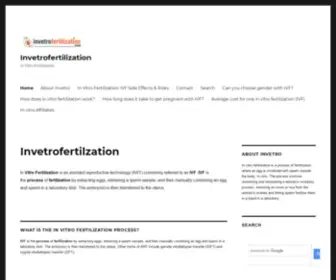 Invetrofertilization.com(Invetrofertilzation) Screenshot