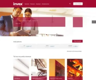 Invex.com(Inicio) Screenshot