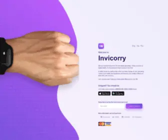 Invicorry.com Screenshot