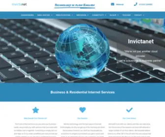 Invicta.net(A Leading Internet Service Provider (Based In Kent)) Screenshot