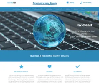 Invicta.net(Internet Service Provider Kent) Screenshot