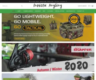 Invictaangling.com(Invicta Angling) Screenshot