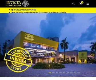 Invictastores.eu(Officiële Invicta Shop) Screenshot
