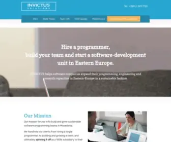 Invictus-Solutions.com(IIS Windows Server) Screenshot