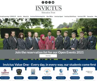 Invictus.education(Invictus Education Trust) Screenshot