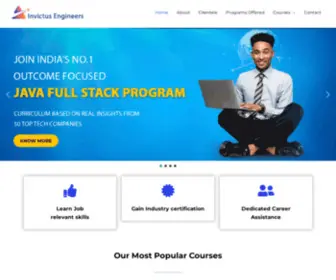 Invictusengineers.com(AI knowledge through personalized training) Screenshot