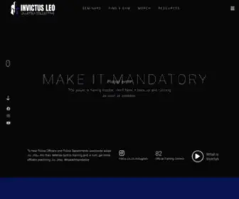 Invictusleo.com(The Invictus Collective) Screenshot