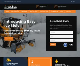 Invictussnowfighters.com(Invictus Professional Snowfighters LTD) Screenshot