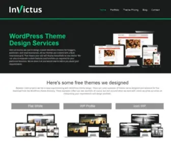 Invictusthemes.com(WordPress Theme Design) Screenshot