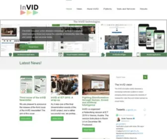 Invid-Project.eu(InVID Project) Screenshot
