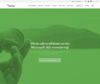 Invid.se(Rådgivande och proaktiv IT) Screenshot
