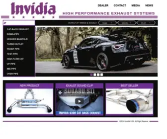 Invidia-USA.com(HomePage10.jpg) Screenshot