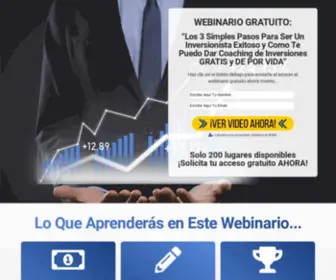 Invierte-Inteligente.com(Los 3 Simples Pasos Para Ser Un Inversionista Exitoso y Como Te Puedo Dar Coaching de Inversiones GRATIS y DE POR VIDA) Screenshot