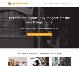 Invinciblecareer.com(Invincible Career) Screenshot