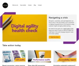 Inviqa.com(The digital experience agency) Screenshot