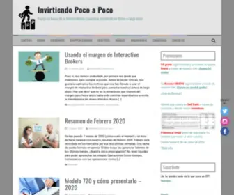 Invirtiendopocoapoco.com(Invirtiendo Poco a Poco) Screenshot