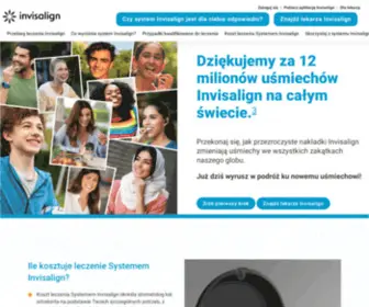 Invisalign.pl(Leczenie invisalign) Screenshot