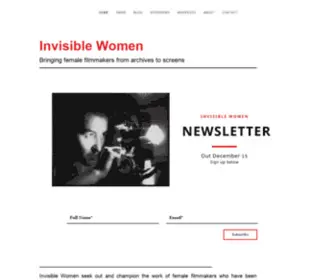 Invisible-Women.co.uk(Invisible Women) Screenshot