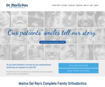 Invisiblebraces.com(Marina Del Rey CA Orthodontist) Screenshot