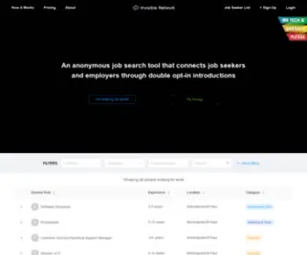 Invisiblenetwork.io(Invisible Network) Screenshot