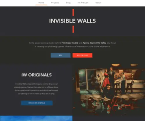 Invisiblewalls.co(Invisible Walls) Screenshot