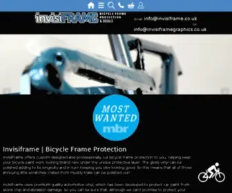 Invisiframe.co.uk(Custom frame protection for your bike) Screenshot