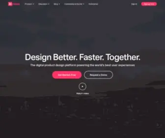 Invisionapp.com(Collaborate better) Screenshot