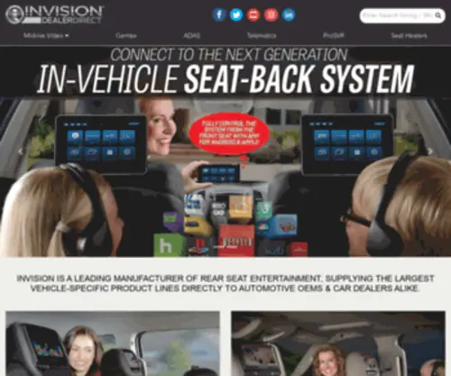 Invisionautomotive.com(Invision) Screenshot
