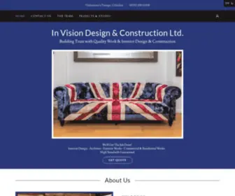 Invisiongib.com(Full interior design and construction packages) Screenshot