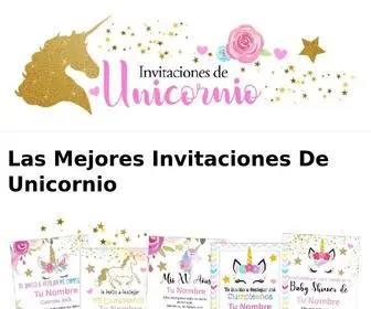 Invitacionesdeunicornio.com(▷ Las Mejores Invitaciones) Screenshot