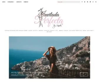 Invitadaperfecta.es(Fashion blogger and Fashion News) Screenshot